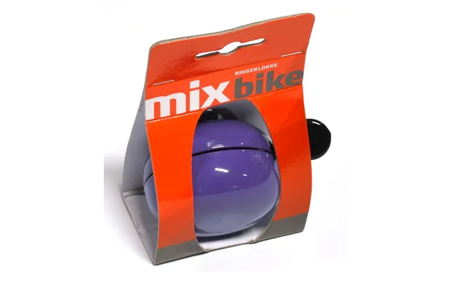 Mixbike Ding Dong Cykelklokke Lilla - Ø60 Mm