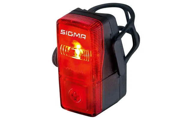 Sigma Cubic Flash Baglygte I Rød