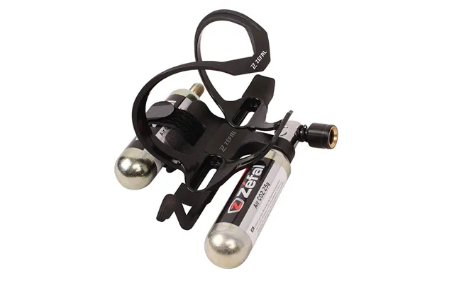 Zéfal Pulse Z2i Co2 Kit Sort Flaskeholder