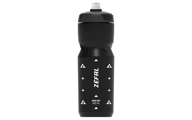 Zéfal Sense Soft Cykelflaske 800 Ml, Sort - Sort