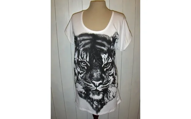 Bluse Med Print Hvid