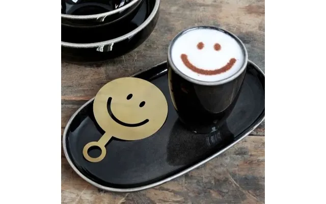 Kaffe Stencil Smiley
