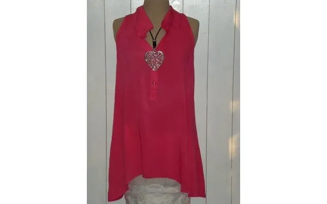 Skjortebluse. Pink.