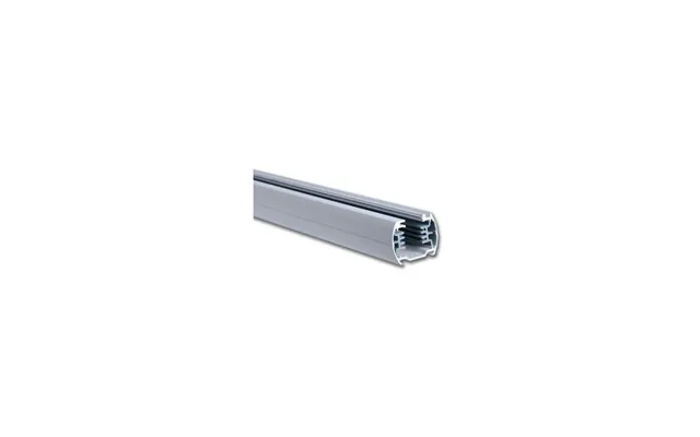1 Meter V-tac Hvid 3-faset Skinnespotskinne Med Tilslutning Og Endeprop - 230v Input
