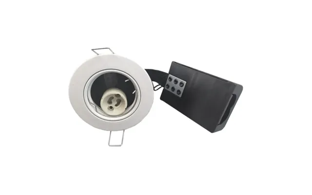 10 Stk Indbygningsspot Gu10 - Mat Hvid