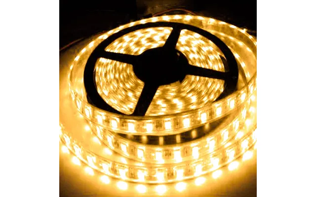 10,8w M Led Bånd 3000k, 5 Meter, Varm Hvid - 12v