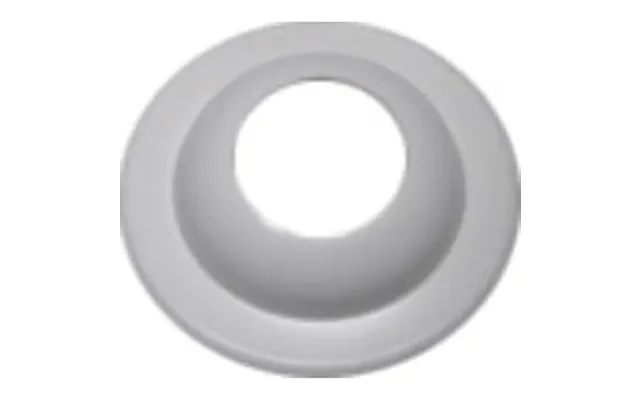 1.1 4 Plastbøsningskrave Hvid