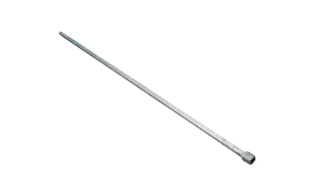 19 Mm X 1300 Mm Spindel - Firkant Stål Med 19 Mm. Hul