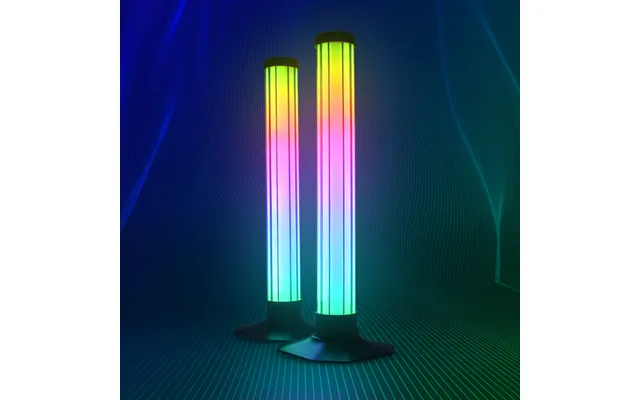 2 Stk. Rgbic Ambient Light Bar - 33cm, Bluetooth, Effekt 5w, Input 5v Usb