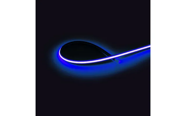5m Blå Dot-free Cob-led Strip - Ip20, 240 Led Pr. Meter, 24v, Cob Led