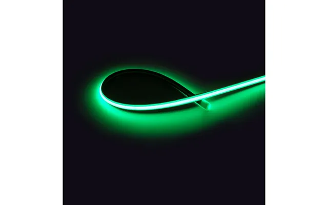 5m Grøn Dot-free Cob-led Strip - Ip20, 240 Led Pr. Meter, 24v, Cob Led