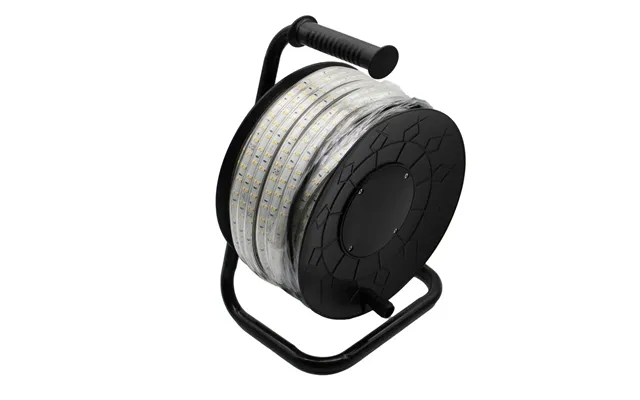 Arbejdslys 50m Strip På Tromle - 230v, Ip67, 120 Led M, 9w M, 1320 Lm M, Ra80