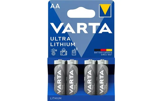 Batteri Prof Lithium Aa 1,5v 4st