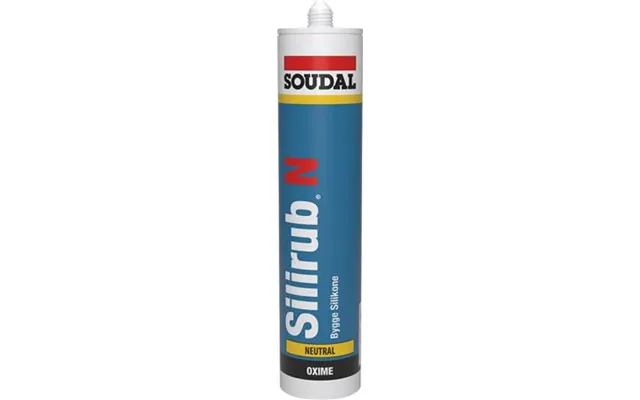 Byggesilikone Silirub N Transpare. 310ml