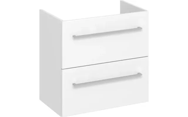 Dansani Mido Vaskeskab 2 Skuffer Og Greb 58x60x35 Cm Hvid Mat