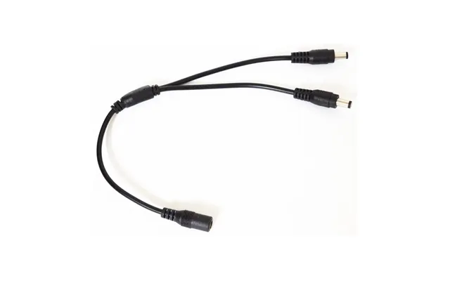 Dc Kabel Splitter - 5v-48v, Sort