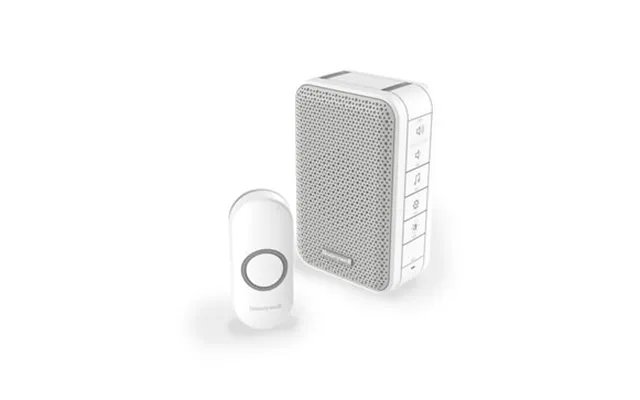 Dc313n Trådløs Dørklokke Kit Led 150 Meter 6 Melodier 84db Hvid