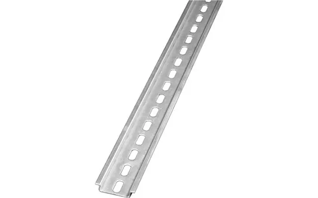 Din-skinne 7,5mm Høj - 5,2x25mm Hul