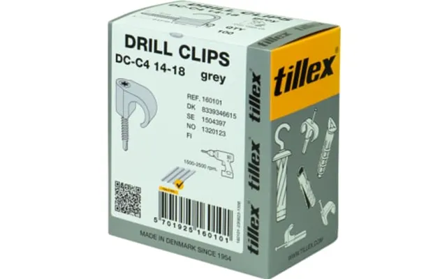 Drill Clips Dc-c4 14-18 - Tx20