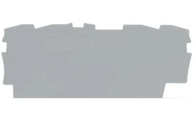 Ende- Og Mellemplade 0,8 Mm Grå 2002-1491