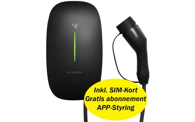 Evon One Plus - All In One Ladestation 11kw M. Wifi 4g Med Sim-kort 7 Meter