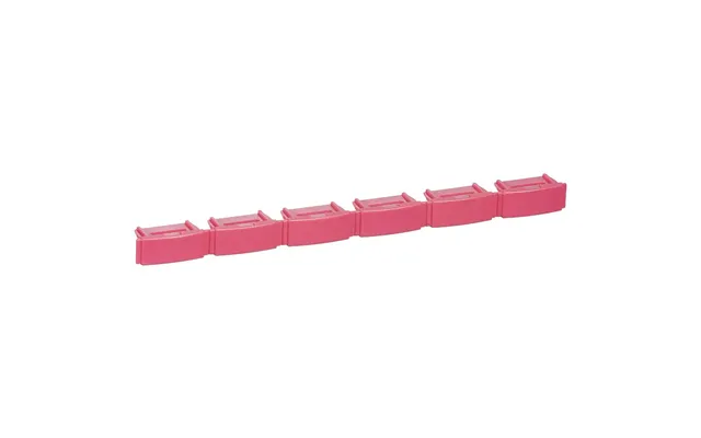 Farvekode For Patchpanel Rød 6 Stk. Pakning