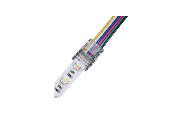 Fleksibel Led-stripsamler Til Løse Ledninger - 12mm, Rgb Cct, Ip20, 5v-24v
