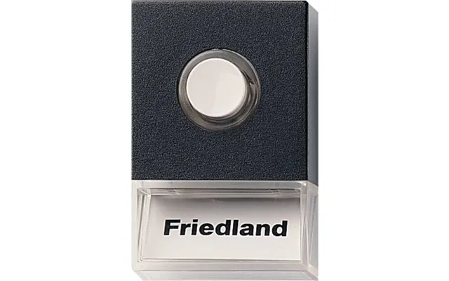 Friedland Tryk For Ringeklokke D723 Sort