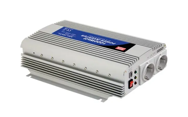 Inverter - 12v 1000w Modificeret Sinus, Cee7 3