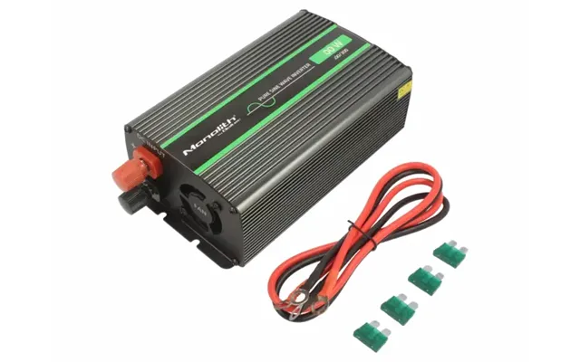 Inverter - 12vdc Til 230vac 300w, Ren Sinus Cee7 3