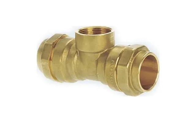 Isiflo 25 Mm X 3 4 Tee Med Muffe - Messing