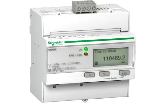 Kwh-måler 3p N 400v Ct X 5 Modb