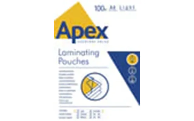 Lamineringslomme A4 75 80 Mic 100stk Pak