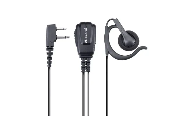Ma24-l Pro Headset M. Vox Ptt Kontakt 2 Pin Midland