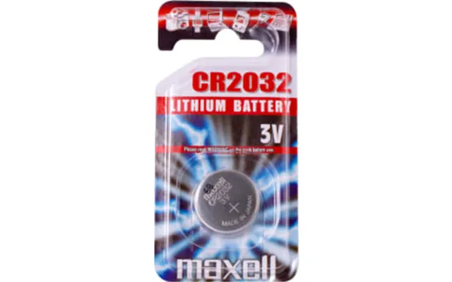 Maxell Lithium Cr2032 Knapcelle Batteri - 1 Stk.