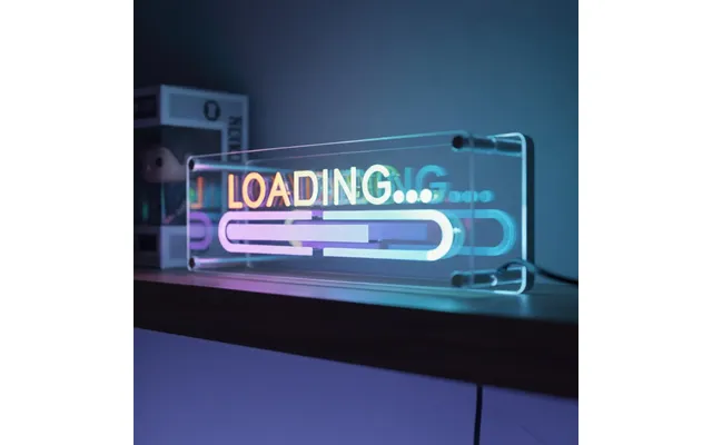Neon Skilt Med Rgbic Led Lys Og Bluetooth Til 5v Usb-input