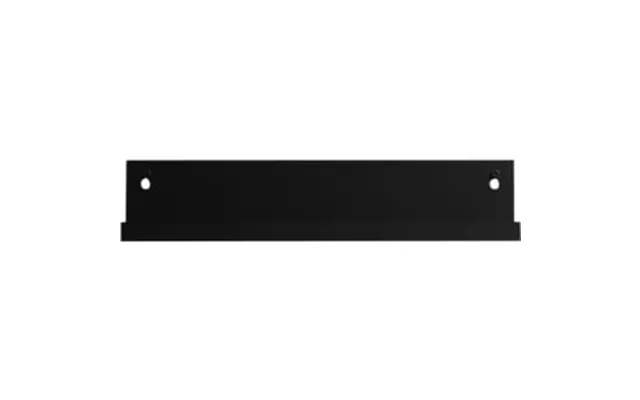 Nichba Hylde L-formet 40 Cm Sort Pulverlakeret
