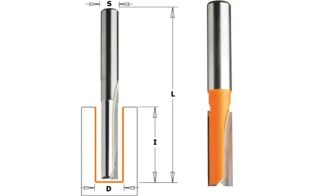 Notfræser Hm 12x31,7 60 Ø 8