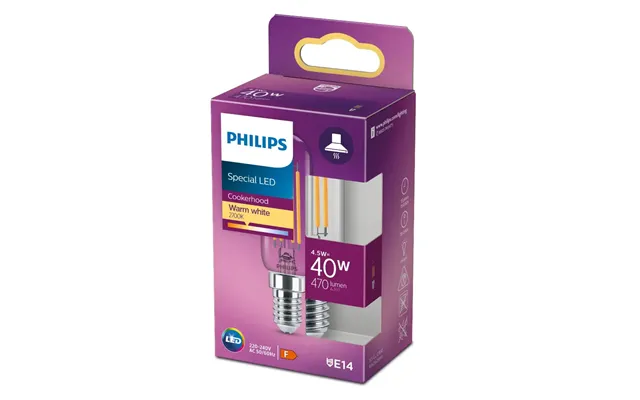 Philips Led 4,5w 40w E14 2700k 470lm Rørformet