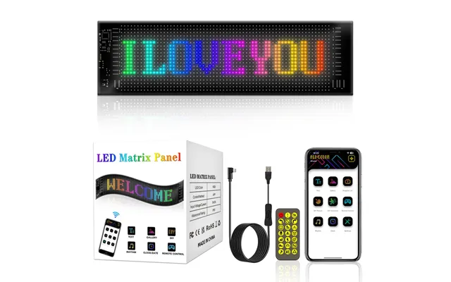 Pixel Matrix Panel 16x32 - Bluetooth Og Usb