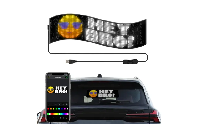 Pixel Matrix Panel 32x96 - Bluetooth, 5v Usb Til Diy Projekter Og Festlig Belysning