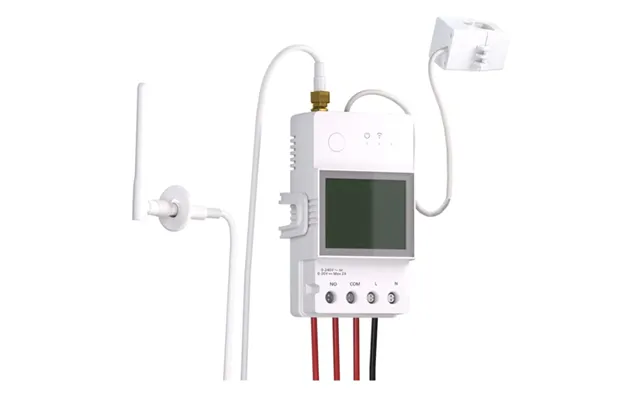 Pow Ring - Wi-fi Smart Switch M. Strømmåler, 100a