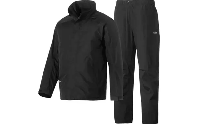 Regnsæt 8378 Jakke Buks Sort Str.xl