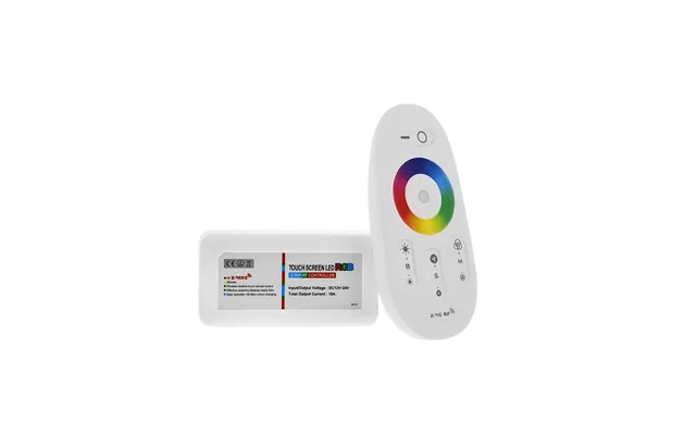 Rgb Controller Med Fjernbetjening - Rf Trådløs, 12v 216w , 24v 432w
