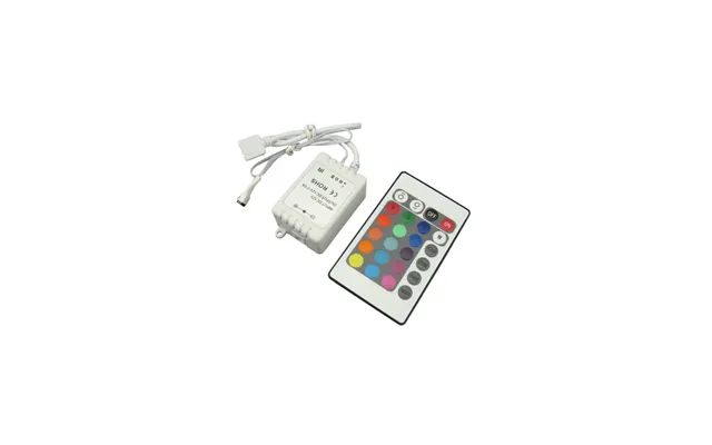 Rgb Kontroller Med Fjernbetjening - 12v, Infrarød, 60w