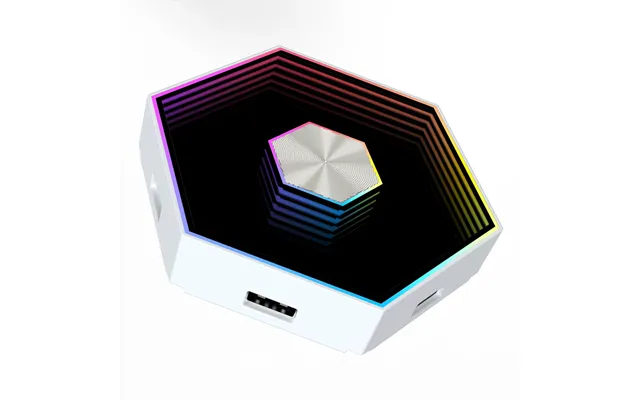 Rgbic Hexagon Infinity Væglys 10 Stk. Sæt - 10w, 5v Input