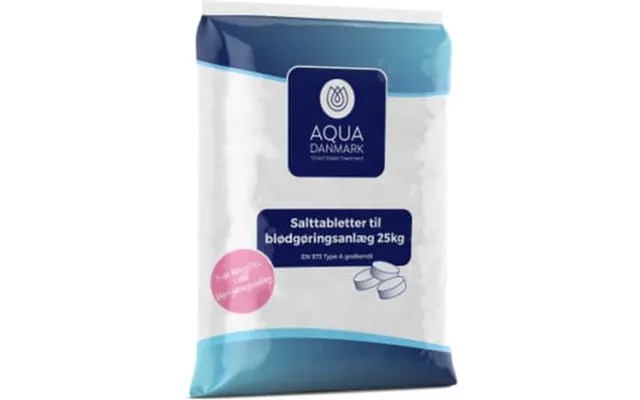 Salt Til Blødgøringsanlæg - 25 Kg I Pose