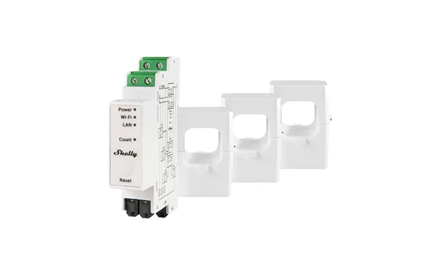 Shelly Pro 3em 400a - Wifi 3-faset Energimåler