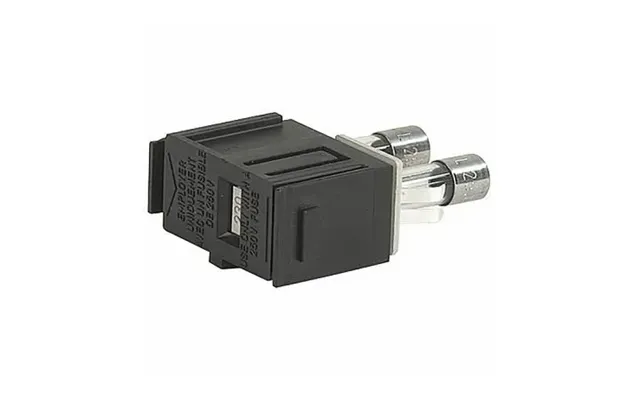Sikringsskuffe Til C14 Apparatfatninger - 2 X Ø5x20mm Sikr.