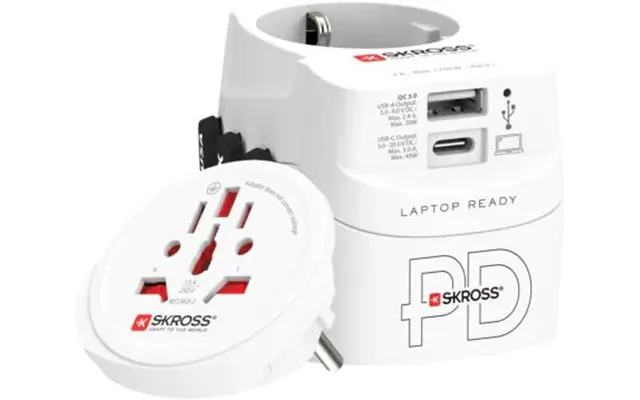 Skross Pro Light Usb Ac45pd World